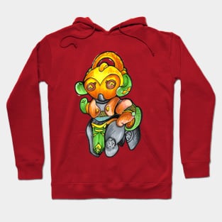 orisa overwatch chibi Hoodie